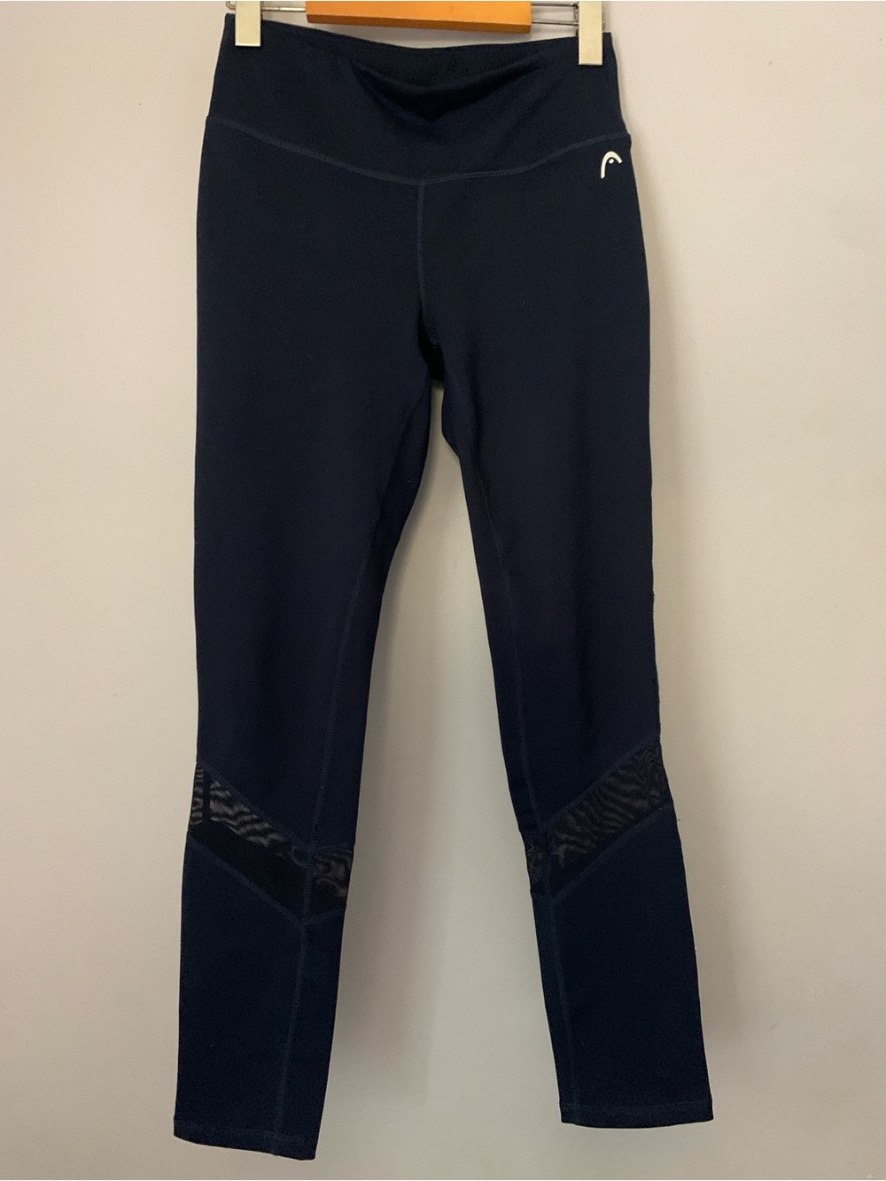 Head Size Small Blue Athletic Leggings